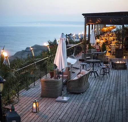 Sea View & Infinity Pool In Kaliakria バルチク